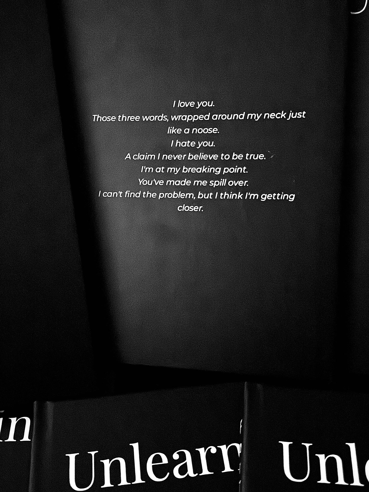 Unlearning Love