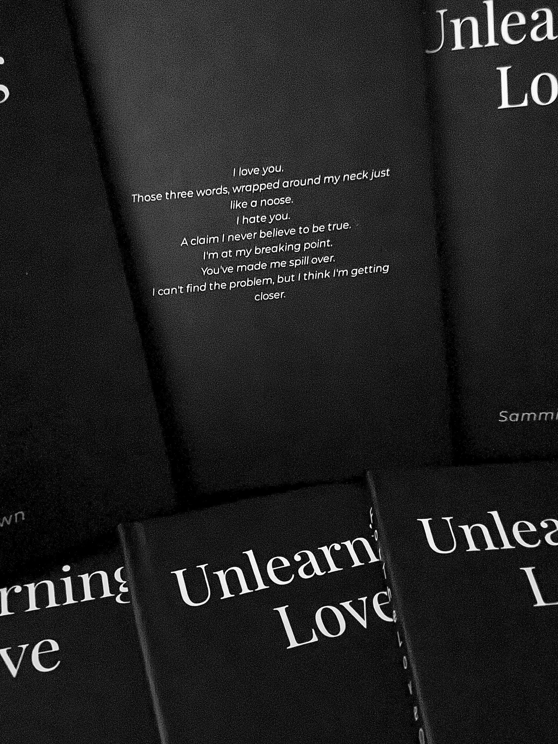 Unlearning Love Hardcover